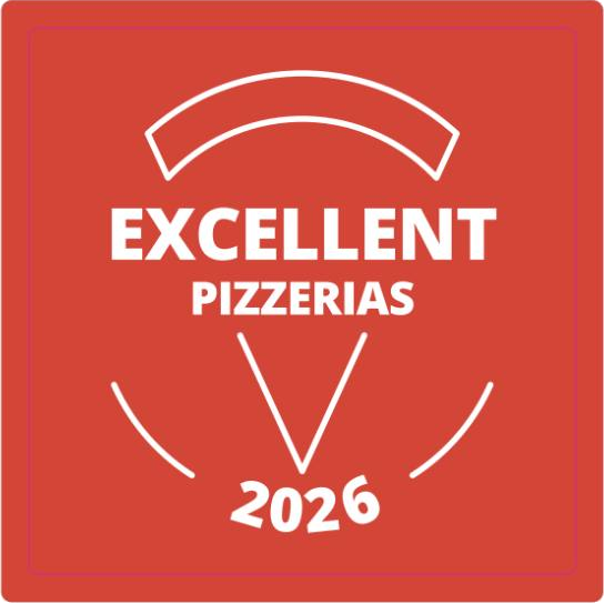 Distintivo Excellent Pizzerias 2026